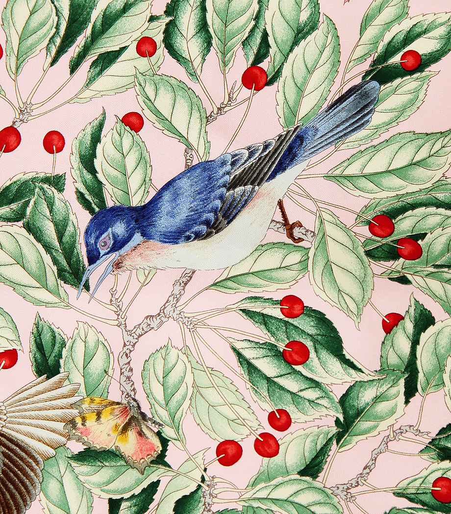 Шелковый платок Hermès 