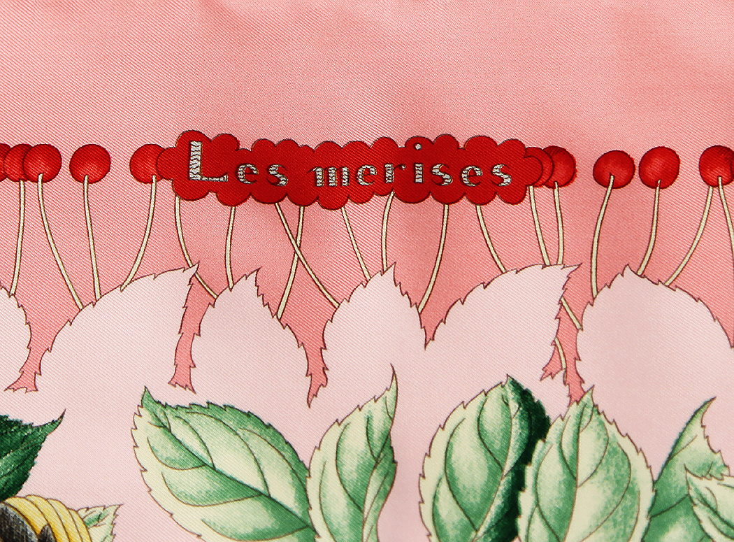 Шелковый платок Hermès 