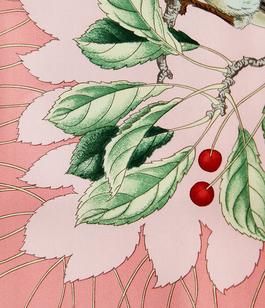 Шелковый платок Hermès 