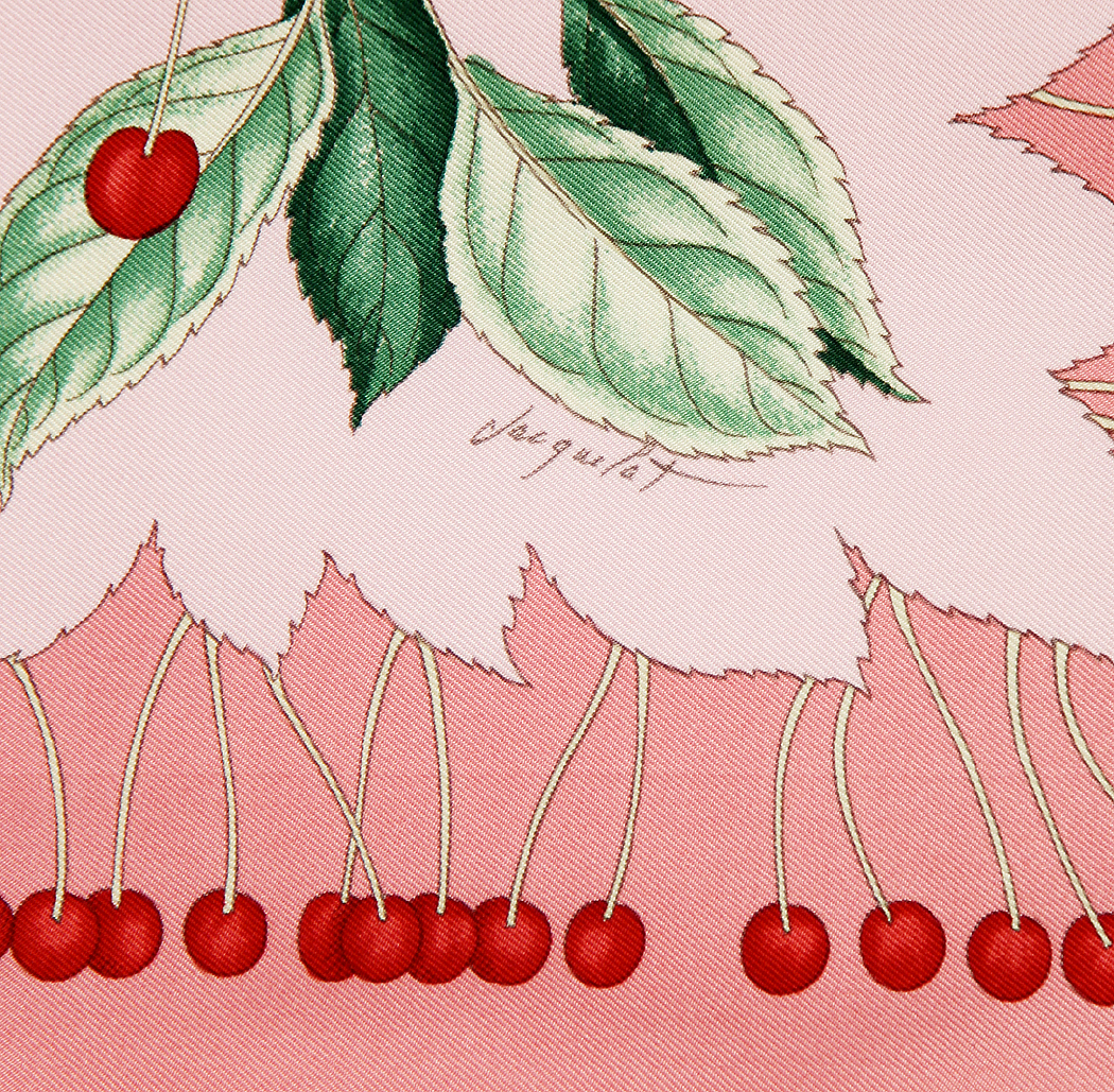 Шелковый платок Hermès 