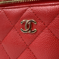 Красная сумка Chanel Vanity Case
