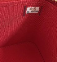 Красная сумка Chanel Vanity Case