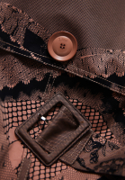 Тренч Christian Dior с кружевным принтом