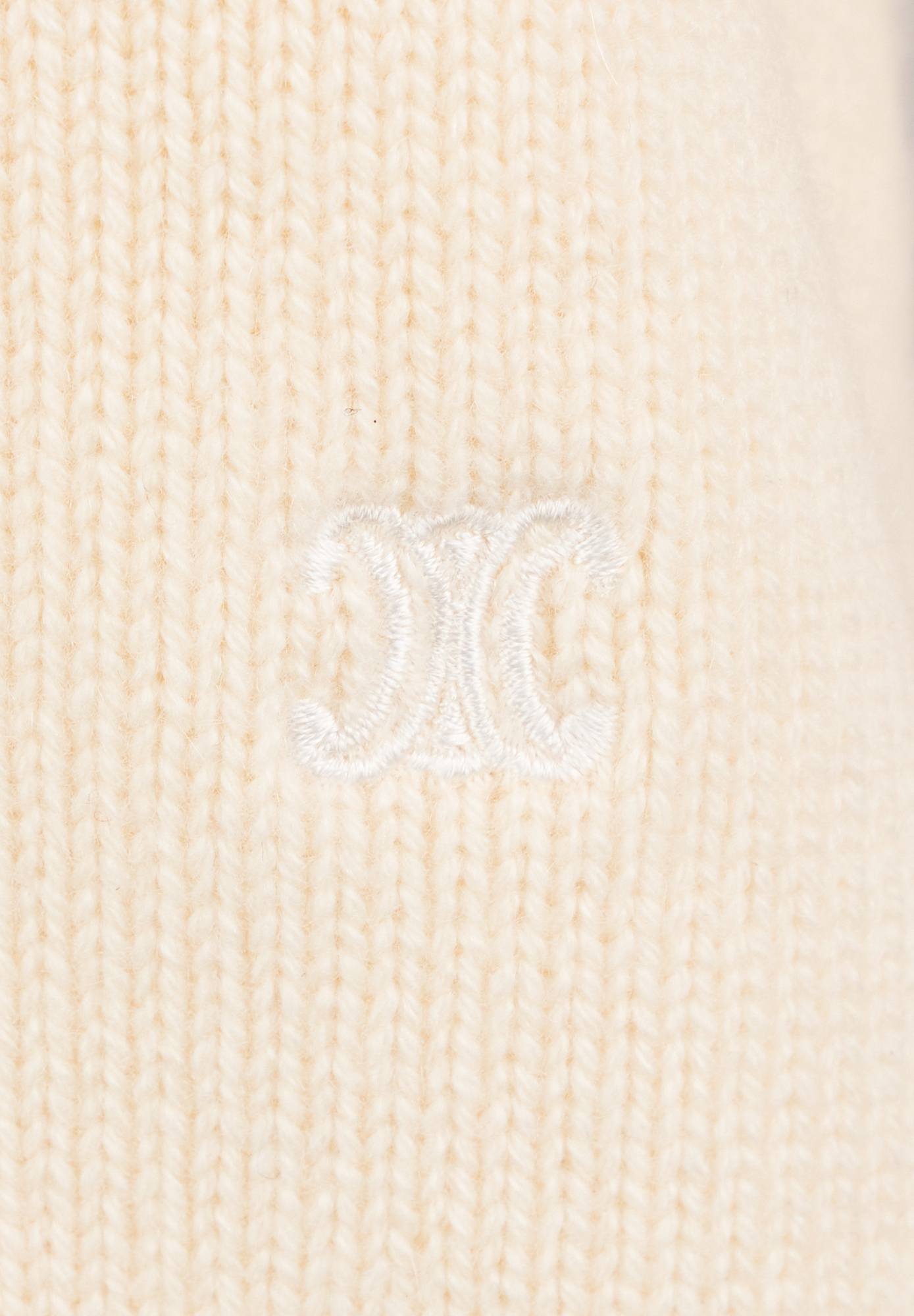 Светло-бежевый кашемировый свитер Céline