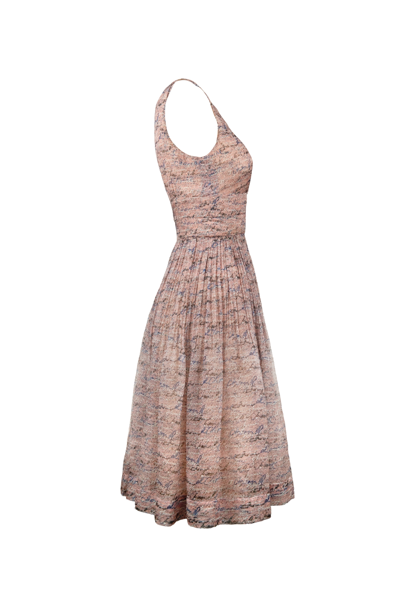 Шелковое шифоновое платье Chanel 