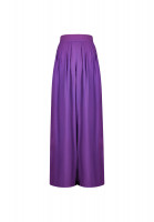Фиолетовые брюки Yves Saint Laurent 