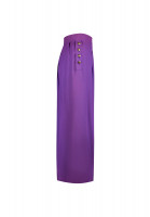 Фиолетовые брюки Yves Saint Laurent 