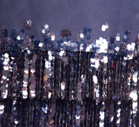 Кутюрное платье Chanel с пайетками