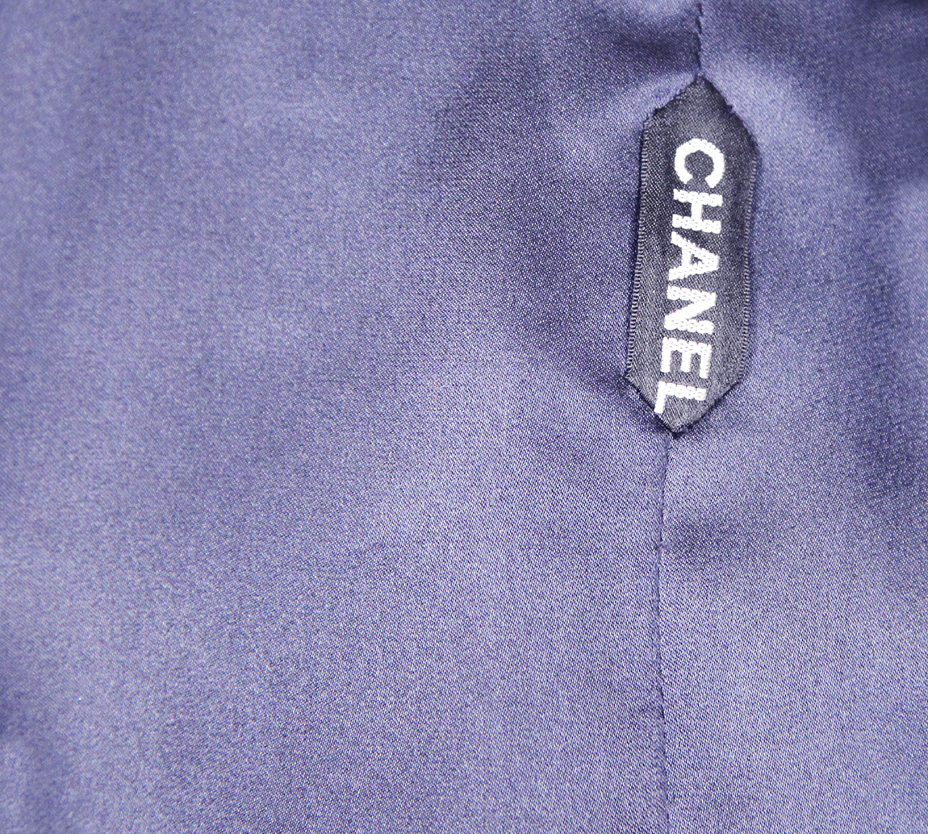 Кутюрное платье Chanel с пайетками