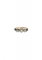 Винтажное кольцо с бриллиантами