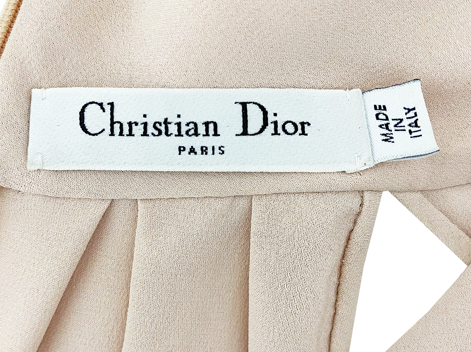 Розовый топ Christian Dior