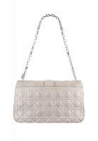 Серая сумка Christian Dior 