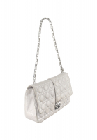 Серая сумка Christian Dior 