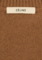 Бежевый кашемировый свитер Céline
