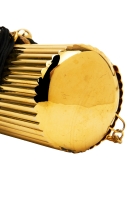 Золотистый мини-клатч Lancôme на цепочке