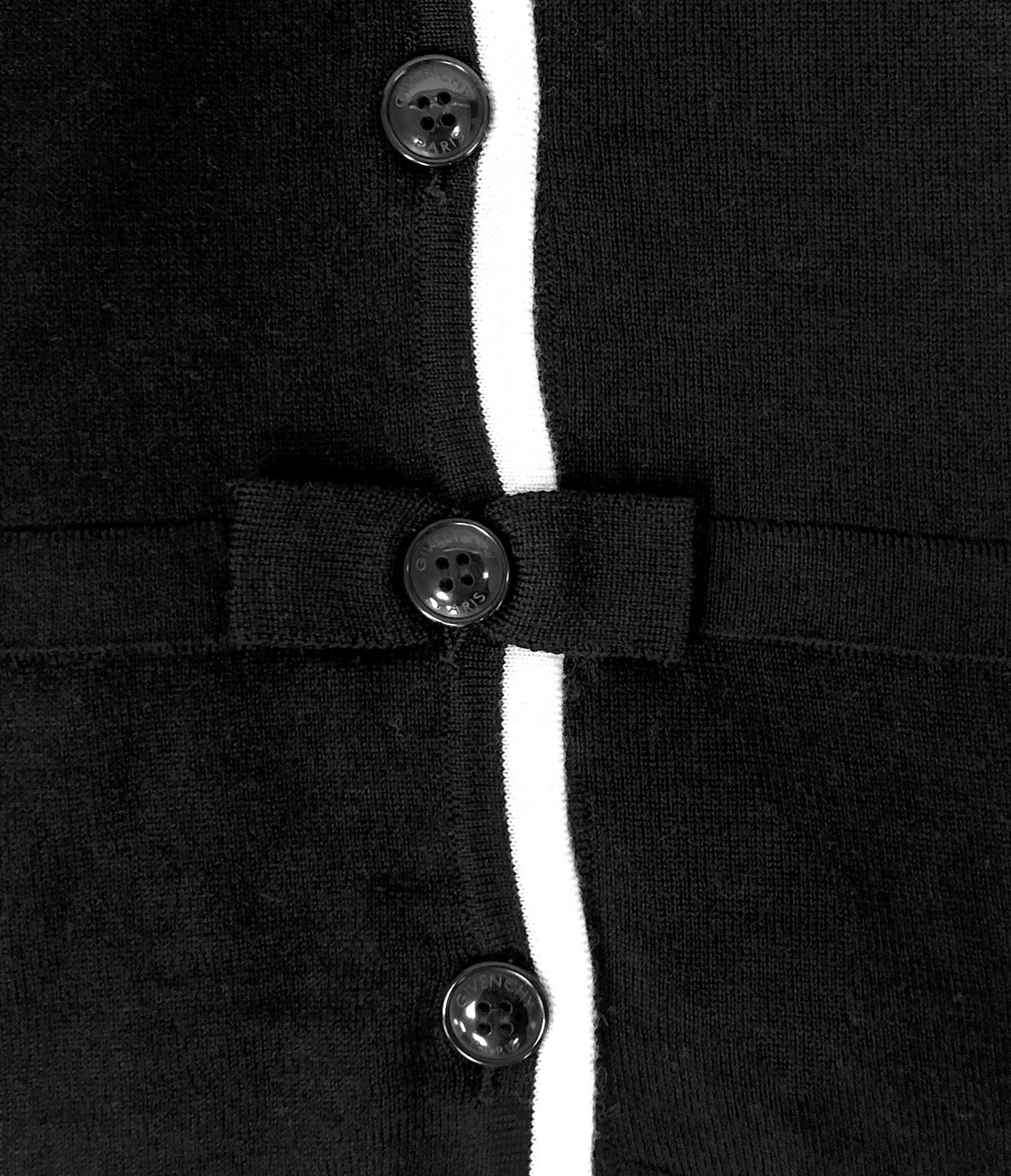 Черный кардиган Givenchy