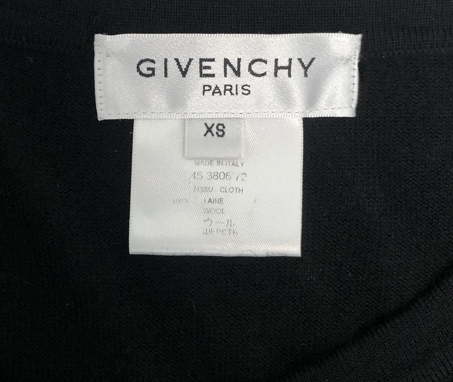 Черный кардиган Givenchy
