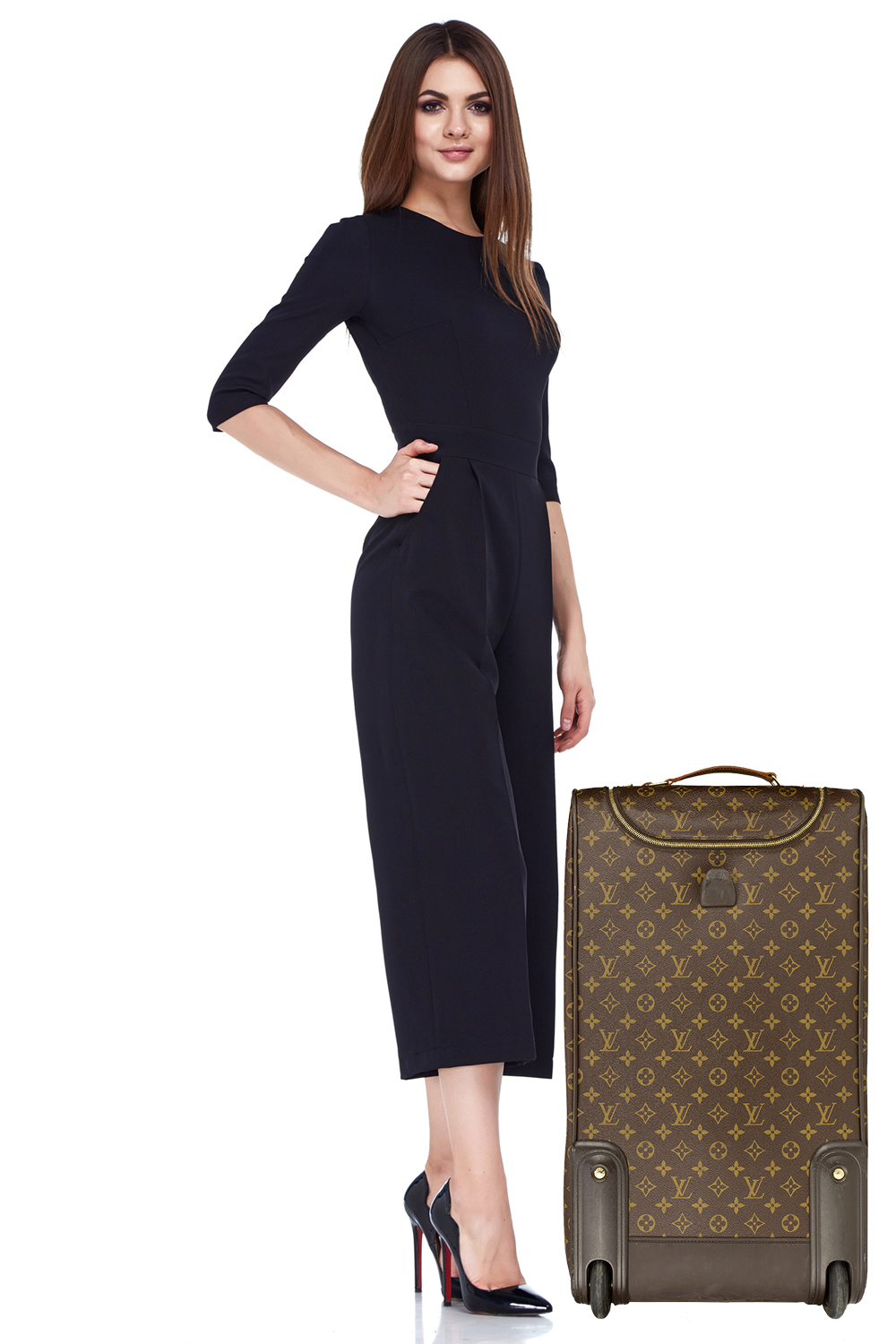 Дорожная сумка Louis Vuitton с монограммами