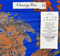 Юбка Christian Dior с принтом