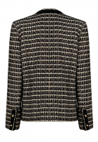Шерстяной твидовый жакет Chanel с пуговицами-львами