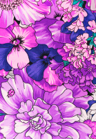 Шелковый платок Pierre Cardin с цветами