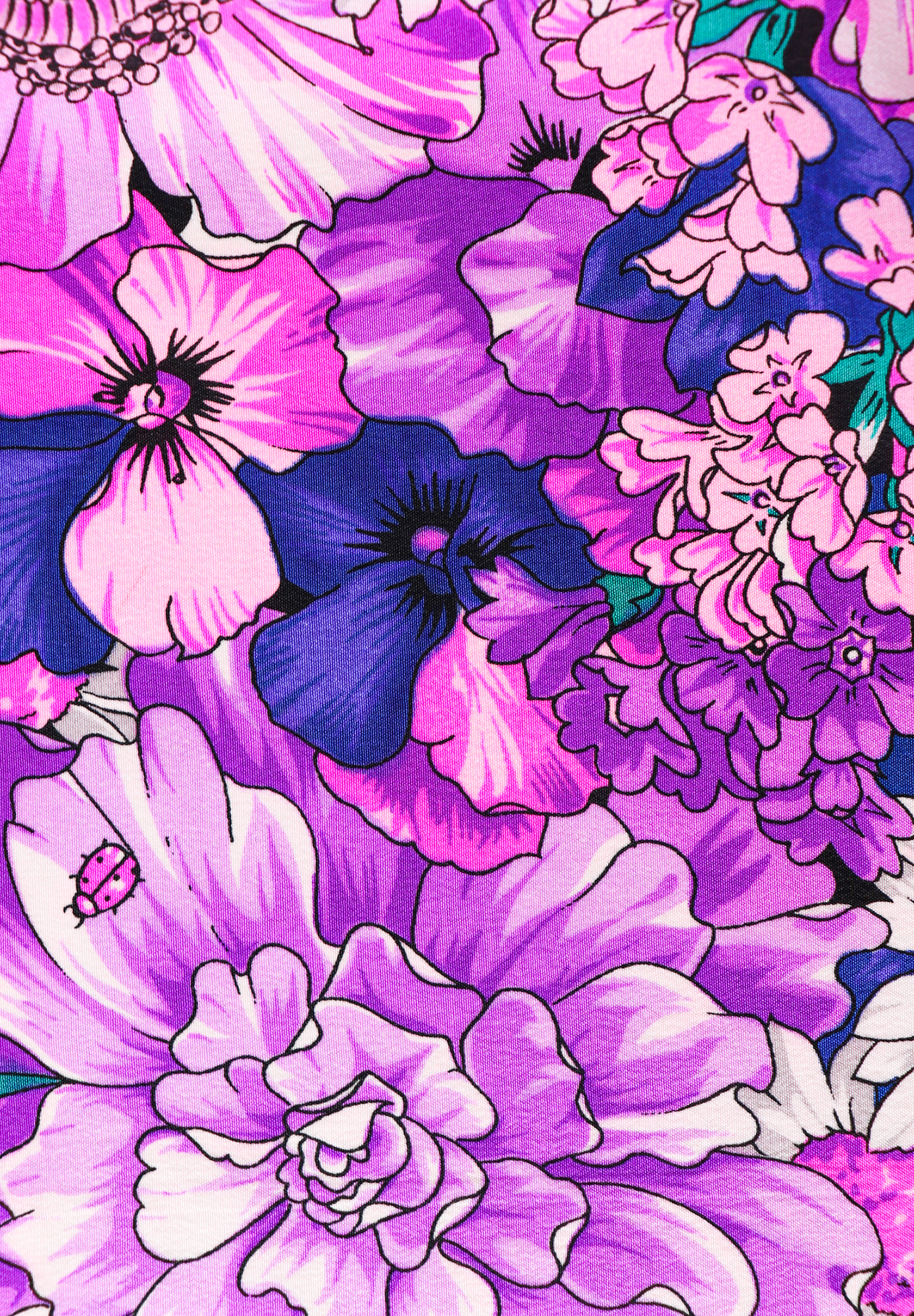 Шелковый платок Pierre Cardin с цветами