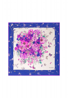 Шелковый платок Pierre Cardin с цветами