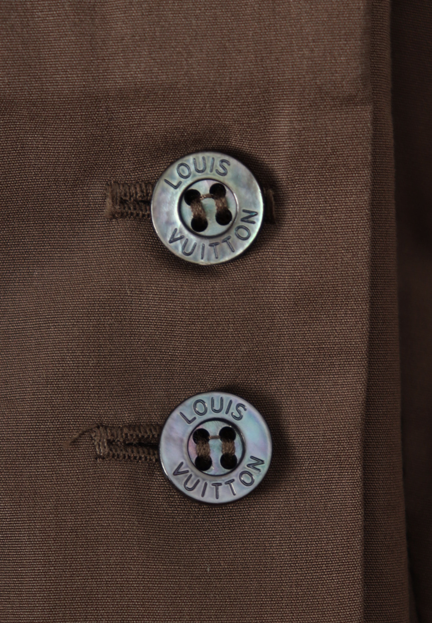 Коричневое платье Louis Vuitton