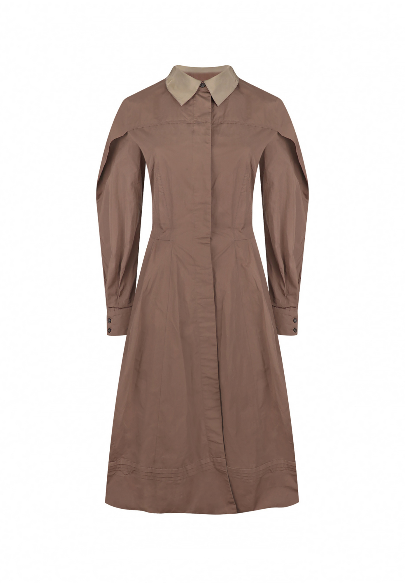 Коричневое платье Louis Vuitton