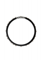 Черный браслет Chanel с жемчугом