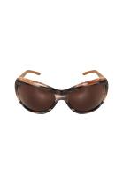 Солнцезащитные очки Chanel с кожаными дужками