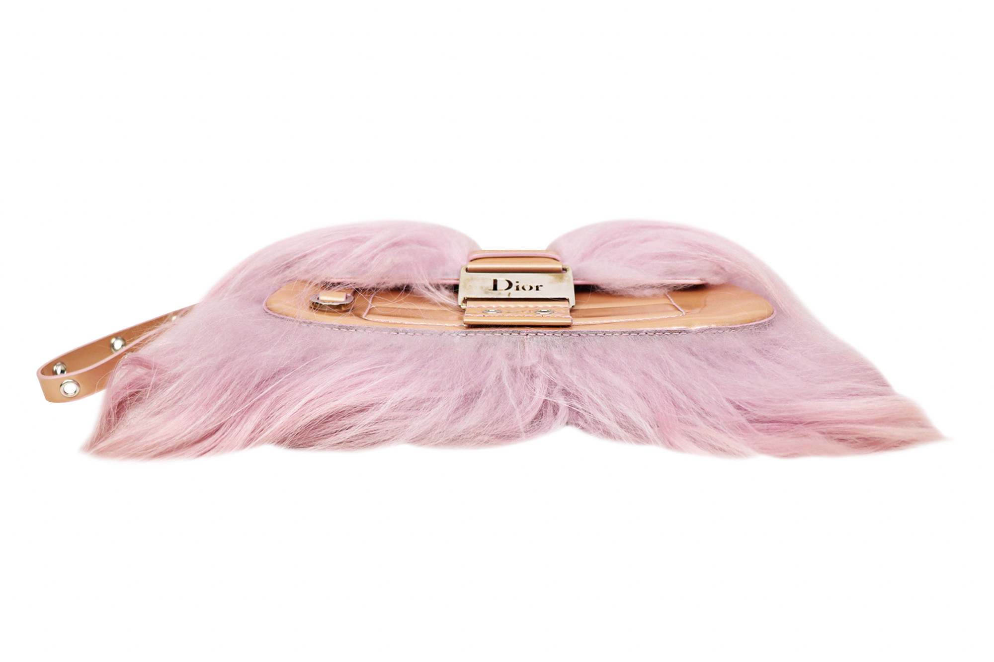 Сумка Christian Dior Columbus Fur Wristlet