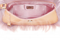 Сумка Christian Dior Columbus Fur Wristlet