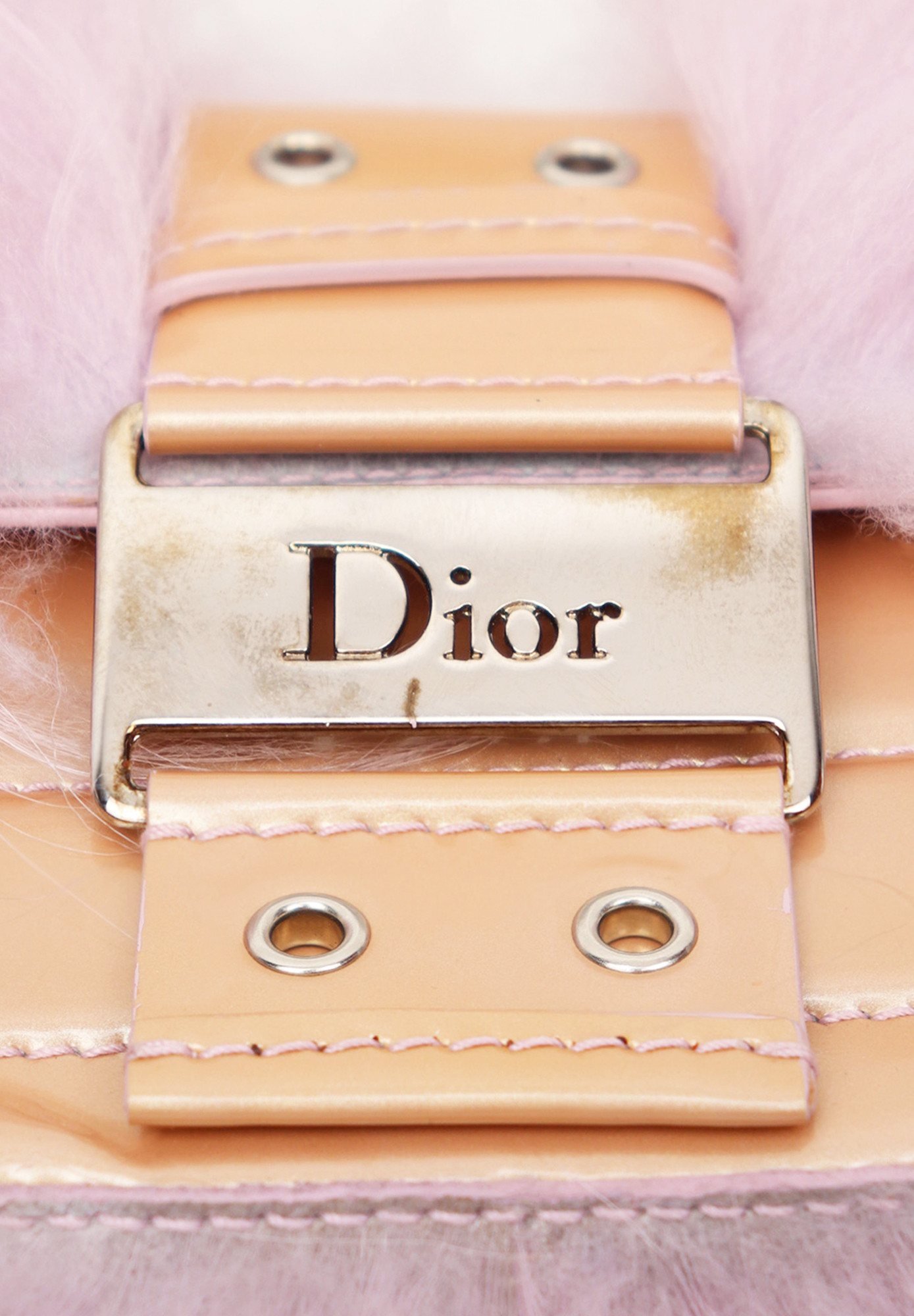 Сумка Christian Dior Columbus Fur Wristlet