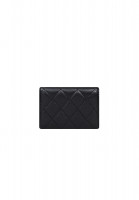 Миниатюрный кошелек Chanel Quilted Caviar Classic Flap