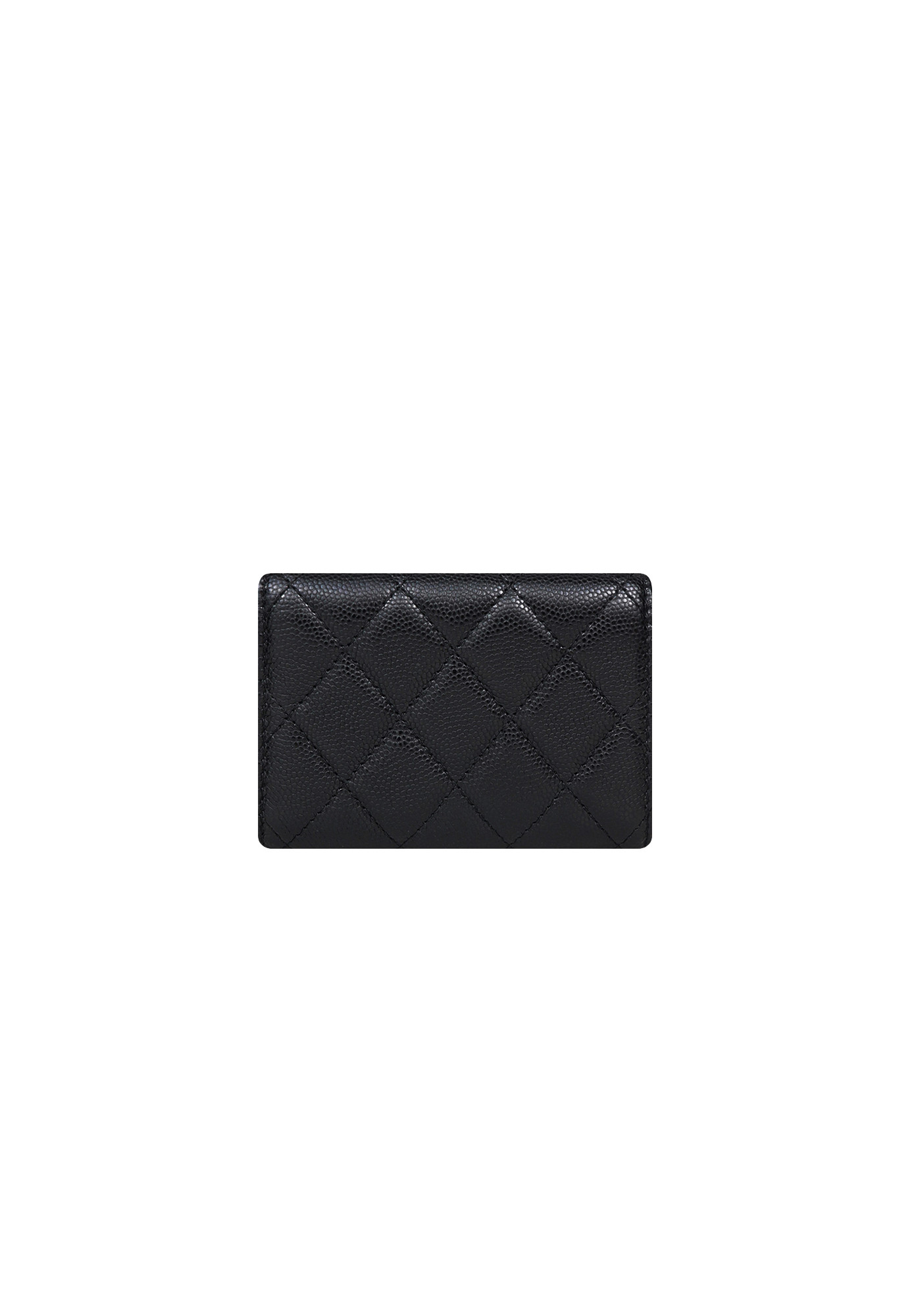 Миниатюрный кошелек Chanel Quilted Caviar Classic Flap