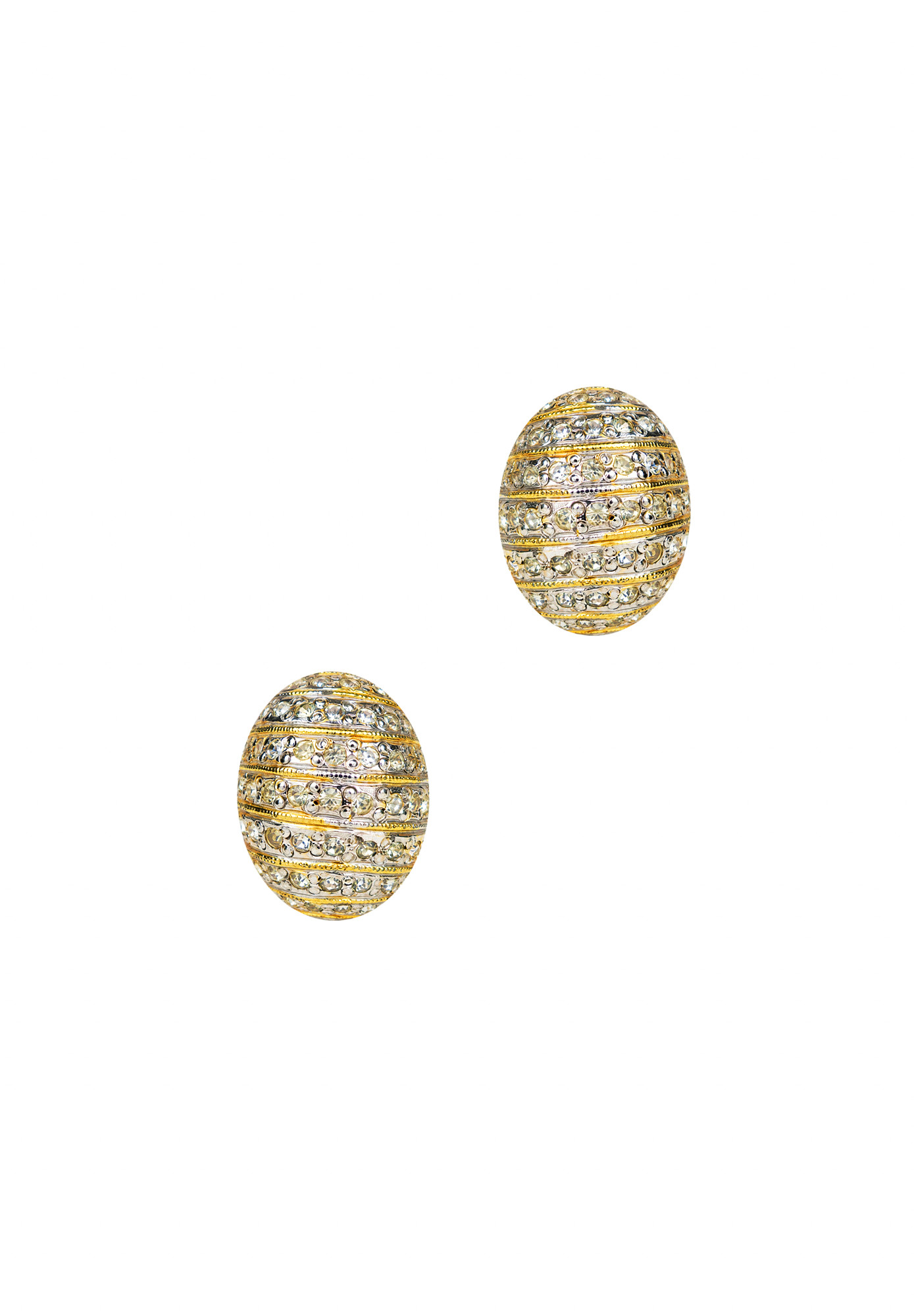 Клипсы Vogue Bijoux с кристаллами