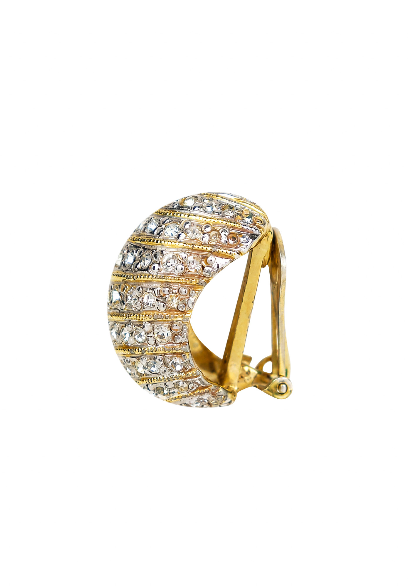 Клипсы Vogue Bijoux с кристаллами