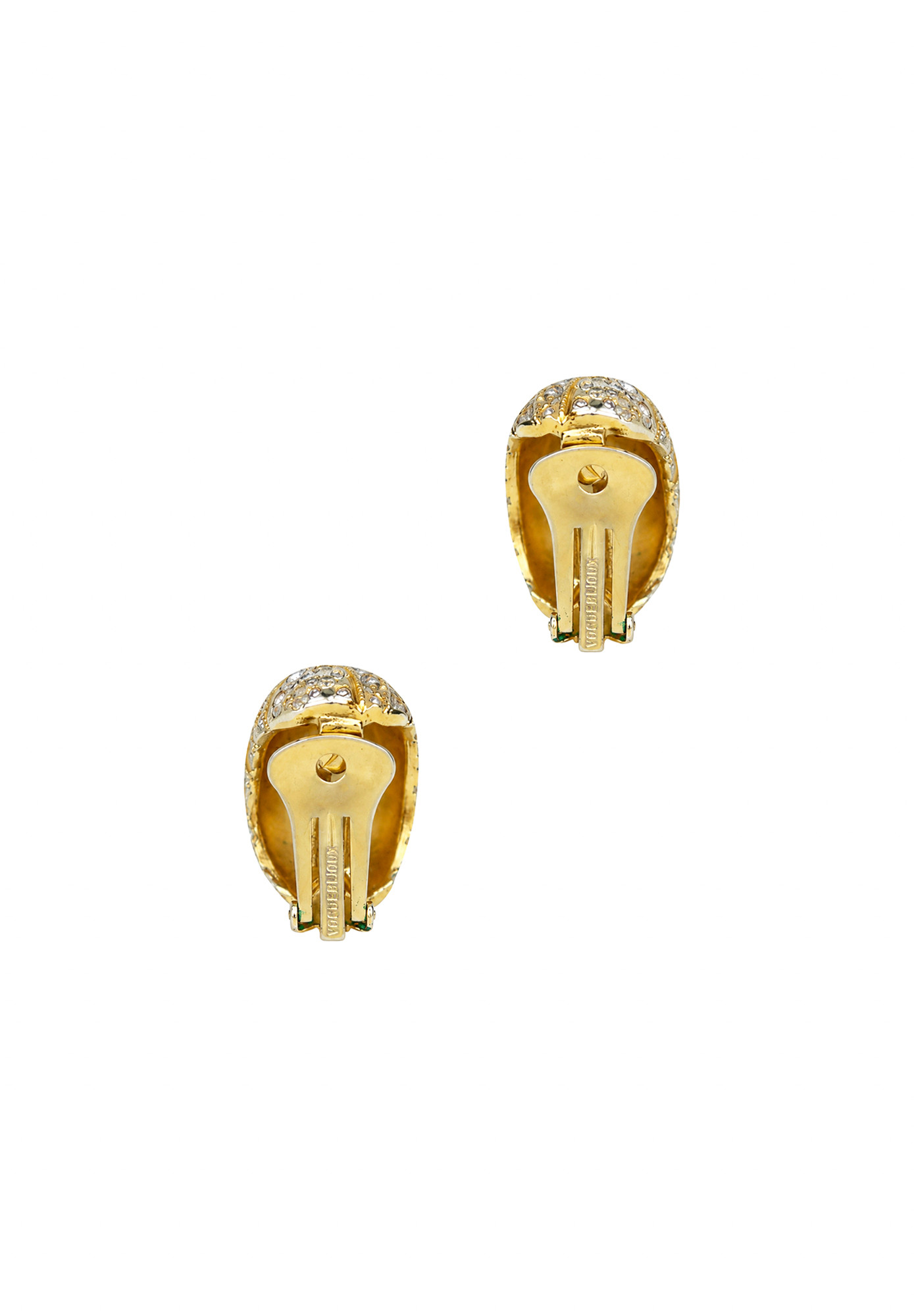 Клипсы Vogue Bijoux с кристаллами