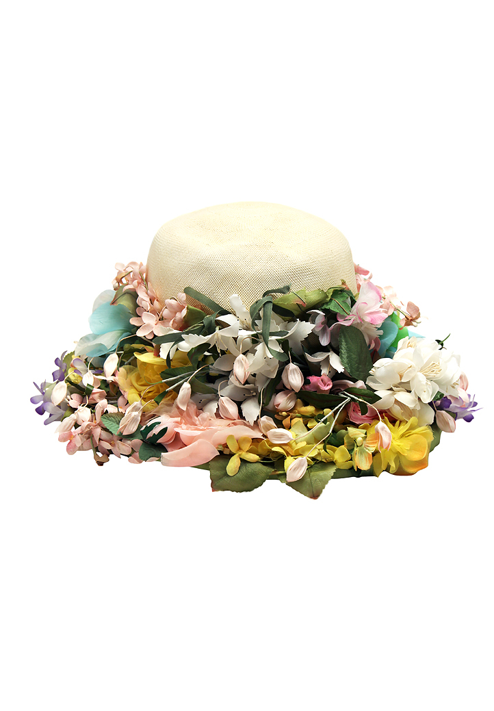 Шляпа с цветами Christian Dior