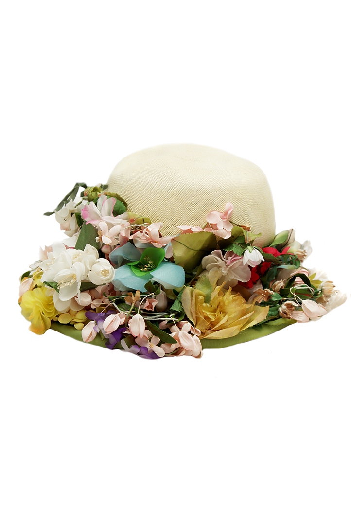 Шляпа с цветами Christian Dior