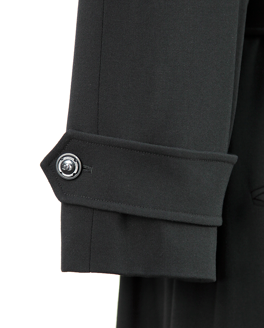 Черный тренч Chanel