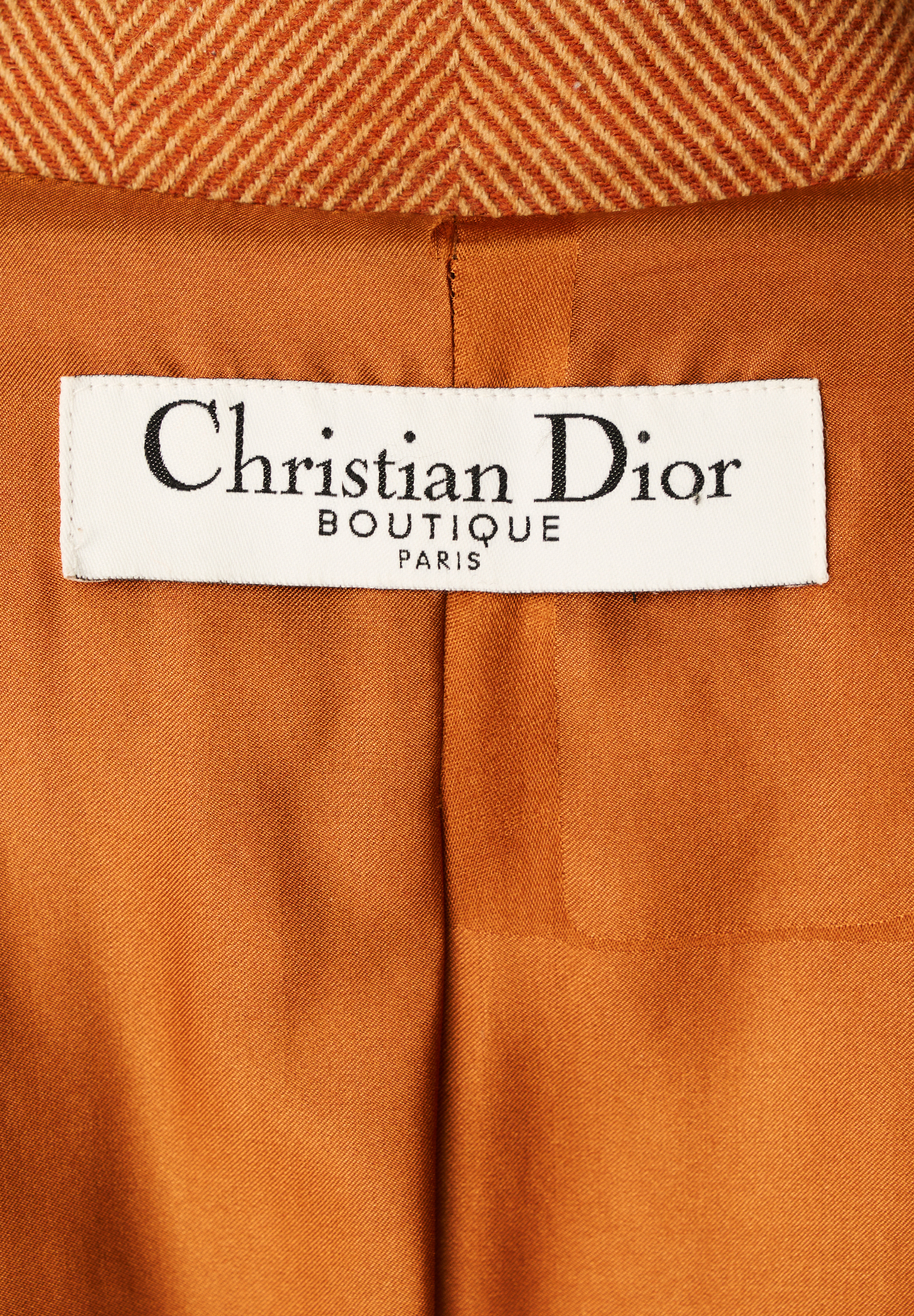 Жакет Christian Dior с норковым воротником 