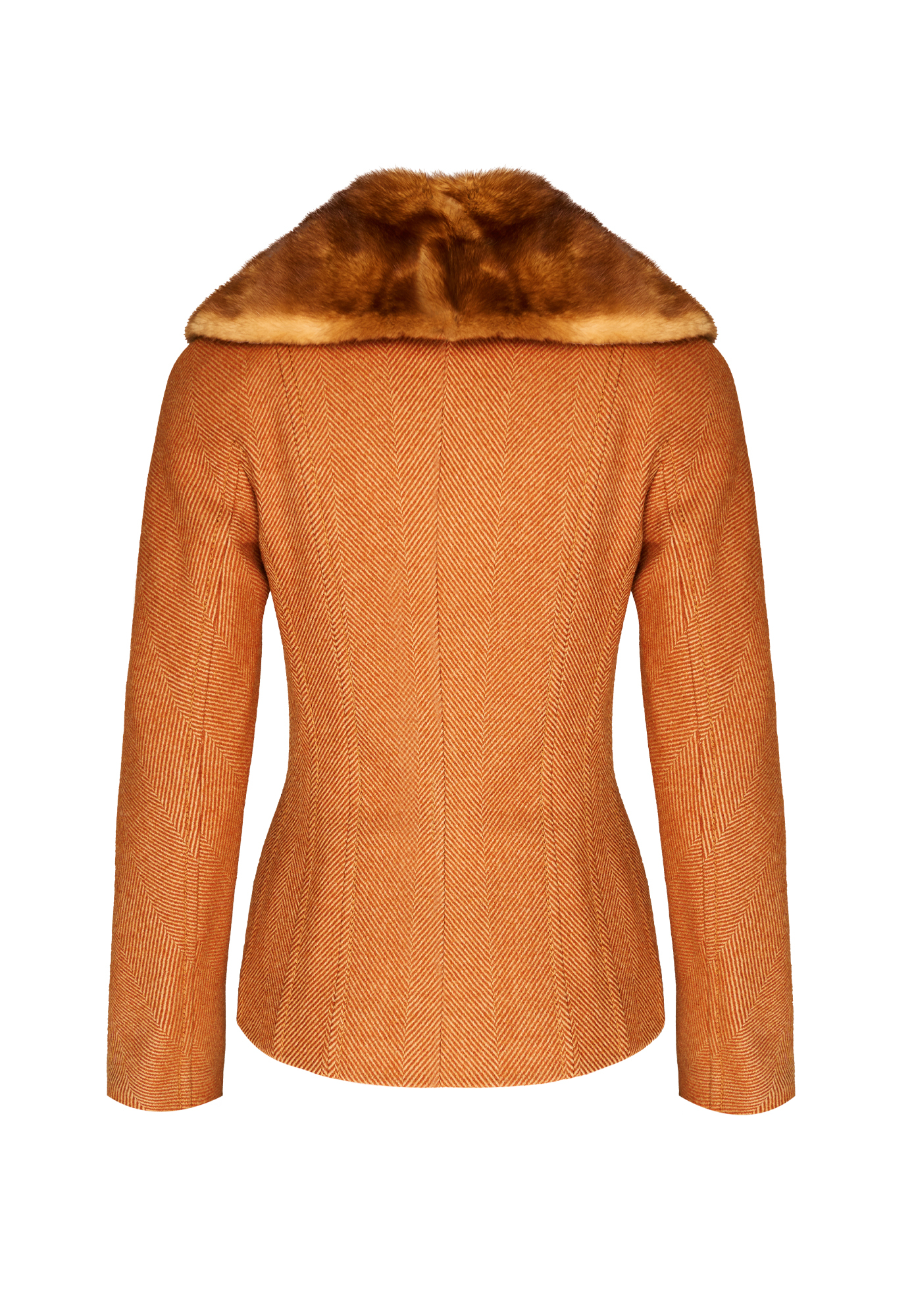 Жакет Christian Dior с норковым воротником 