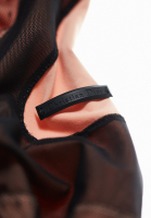 Бежевое платье Christian Dior с кружевом