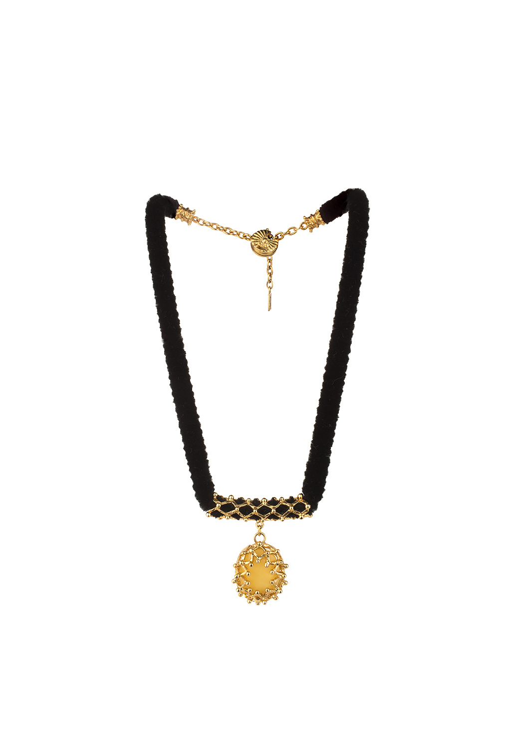 Колье Yves Saint Laurent с подвеской