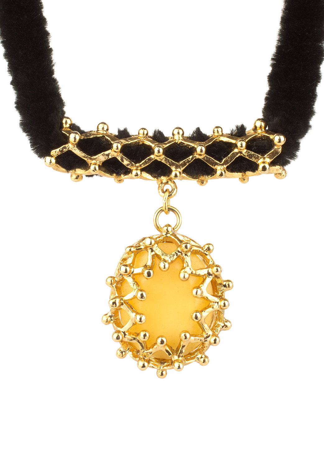 Колье Yves Saint Laurent с подвеской