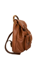 Коричневый мини-рюкзак Gucci Bamboo