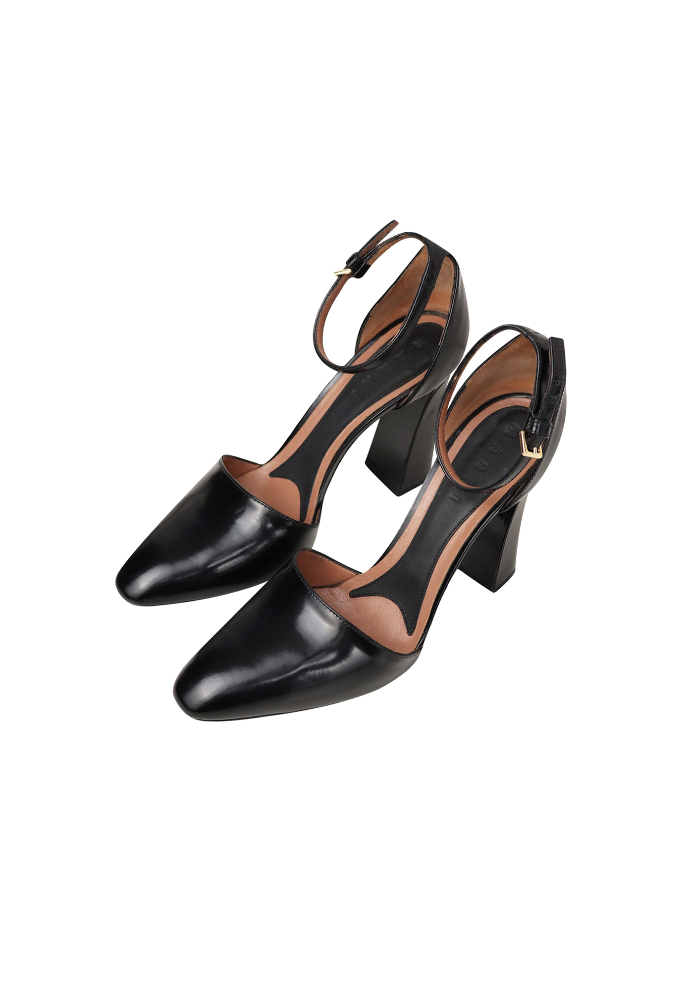 Черные туфли Marni