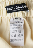 Шелковые брюки Dolce&Gabbana с окантовкой